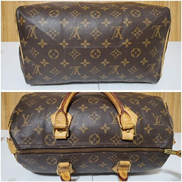 Authentic Louis Vuitton Monogram Speedy 30 - Picture 8 of 13